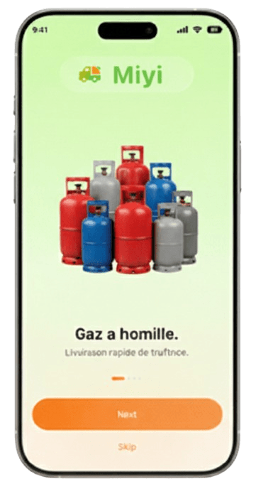 Application mobile Miyi - Téléchargez pour commander vos repas à Bondoukou